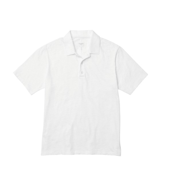 Мужская классическая хлопковая рубашка-поло с короткими рукавами Rag & Bone, черный