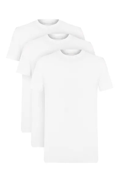 Комплект из трех хлопковых футболок Prada