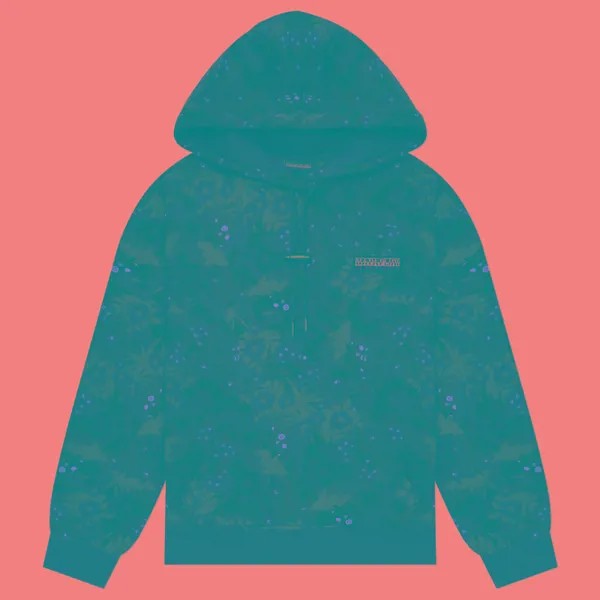 Женская толстовка Napapijri Earth Hoodie All Over Print