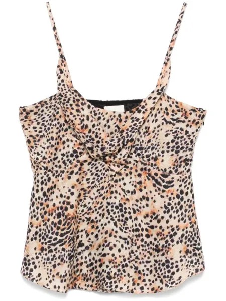 ISABEL MARANT топ Minha, нейтральный цвет