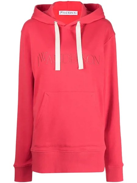 JW Anderson худи с вышитым логотипом
