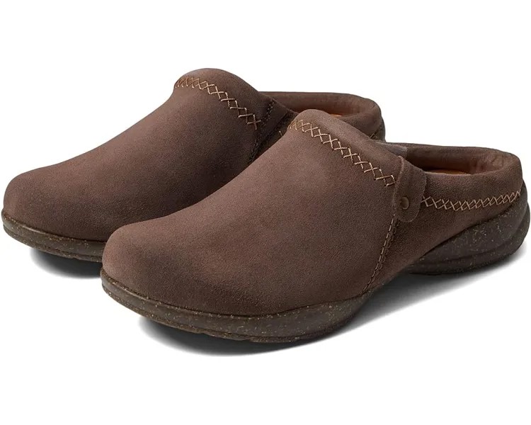 Сабо Clarks Roseville Echo, цвет Dark Taupe Suede