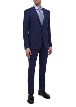 Костюм из шерсти и шелка Corneliani