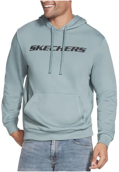 Толстовка Skechers Apparel Heritage Pullover Hoodie, синий