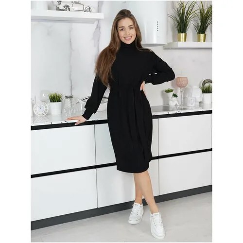 Платье LOVETEX.STORE, размер 56, черный