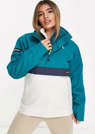 Зеленая куртка Berghaus Ski Smock 86-Зеленый цвет