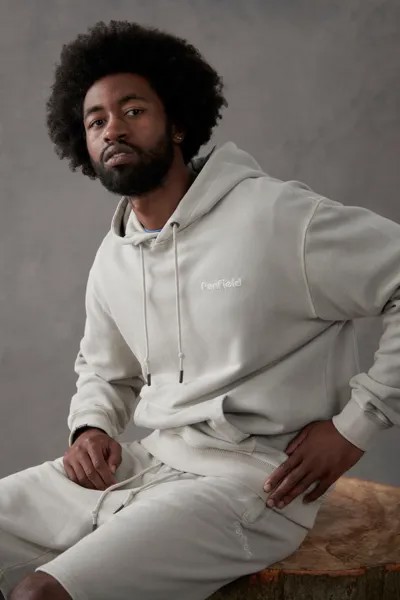 Серое худи с петлей на спине Penfield, серый