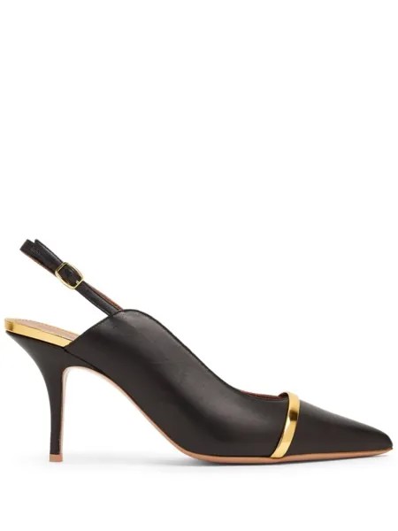 Туфли с ремешком на пятке Malone Souliers, черный