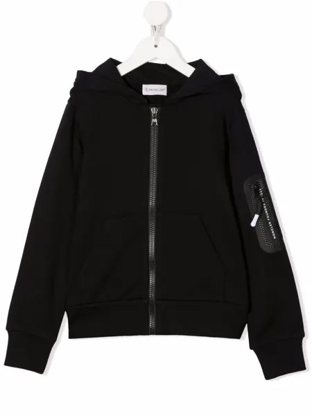 Moncler Enfant куртка с капюшоном