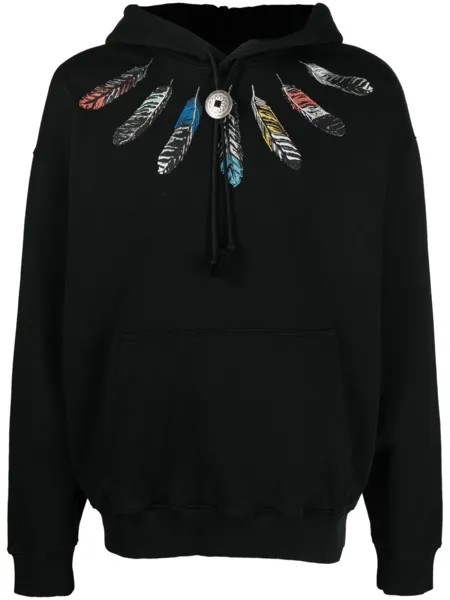 Marcelo Burlon County of Milan худи с графичным принтом, черный