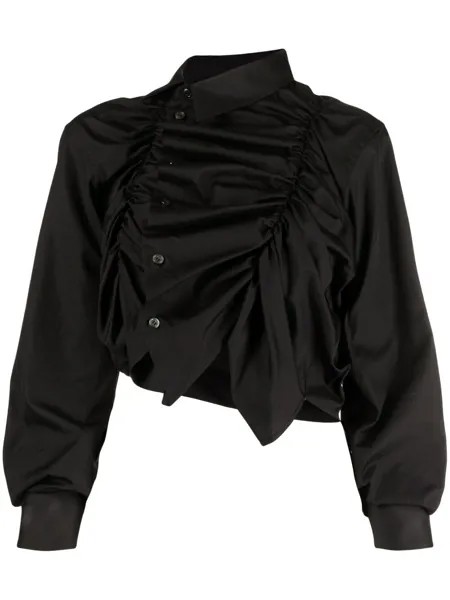 Comme Des Garçons рубашка асимметричного кроя