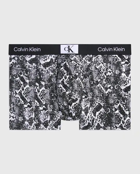 Мужские однотонные боксеры Calvin Klein, серый
