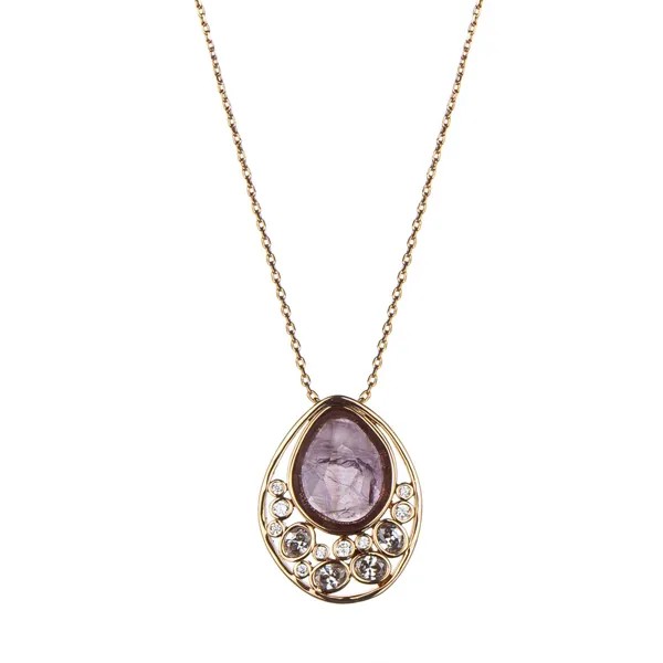 Колье женское Fiore Luna 16A21NK002XU08, кристаллы