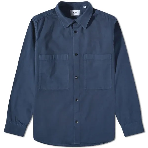 Рубашка NN07 Freddy Twill Patch Pocket Shirt