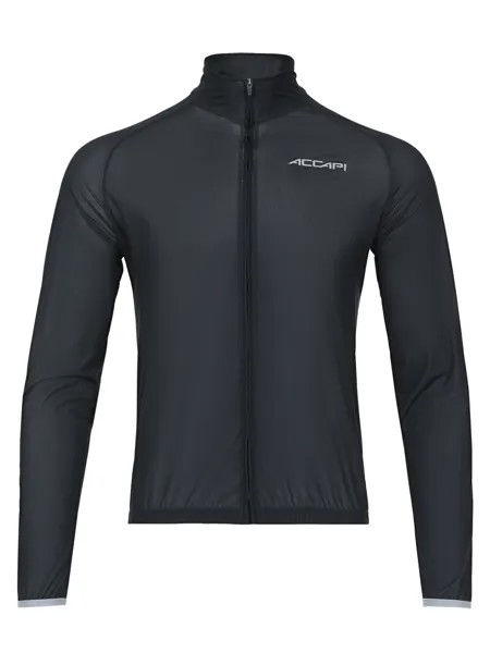 Спортивная куртка мужская Accapi Wind/Waterproof Jacket Full Zip M черная 2XL