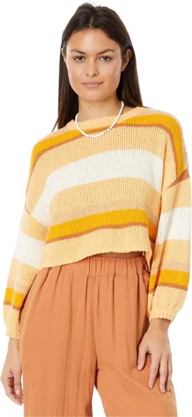 Свитер Billabong Sol Time Cozy Sweater, цвет Citrus Glow