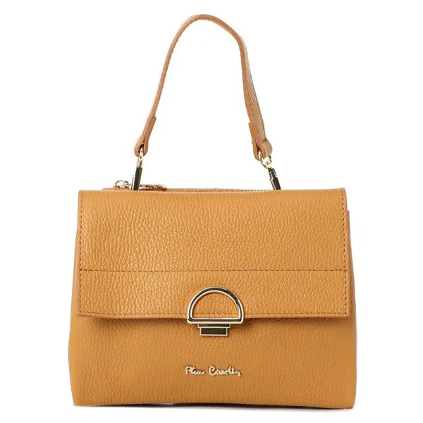 Сумка женская Pierre Cardin 1934 светло-коричневый, 17х21х5 см