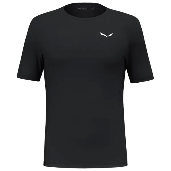 Функциональная рубашка Salewa Puez Sporty Dry T Shirt, цвет Black Out