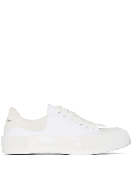 Alexander McQueen кеды Deck Plimsoll, белый