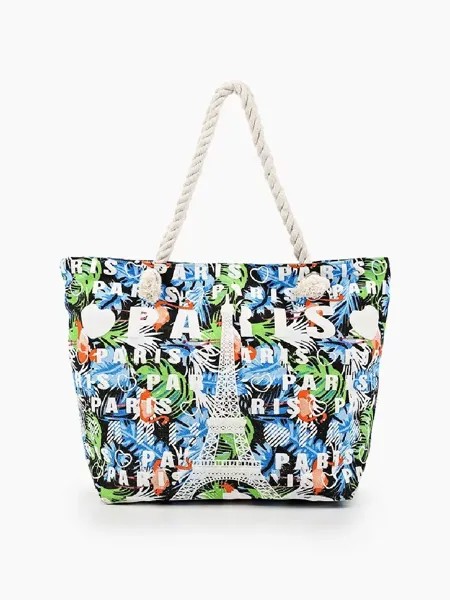 Пляжная сумка женская Rosedena BAG-46-2230 голубая