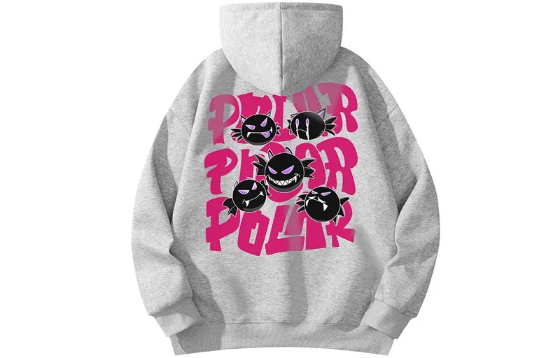 Толстовка унисекс Polar Bear Polar Bear, серый