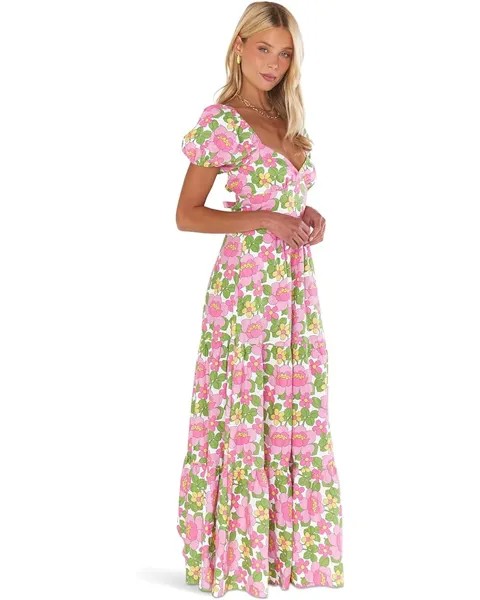 Платье Show Me Your Mumu Cathy Maxi Dress, цвет Fresh Floral