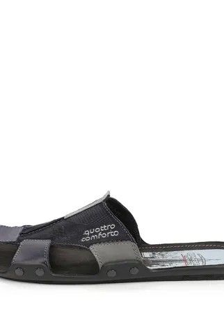 Шлепанцы мужские quattrocomforto 5091-3-15 синие 40 RU