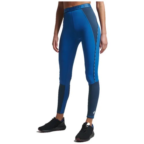 Легинсы Superdry, размер 12, синий