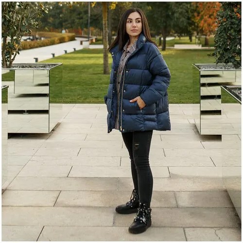 Куртка женская, цвет синий, MOAV MV-COAT-04