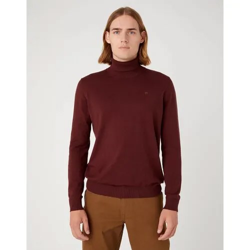 Водолазка Wrangler, размер L, бордовый