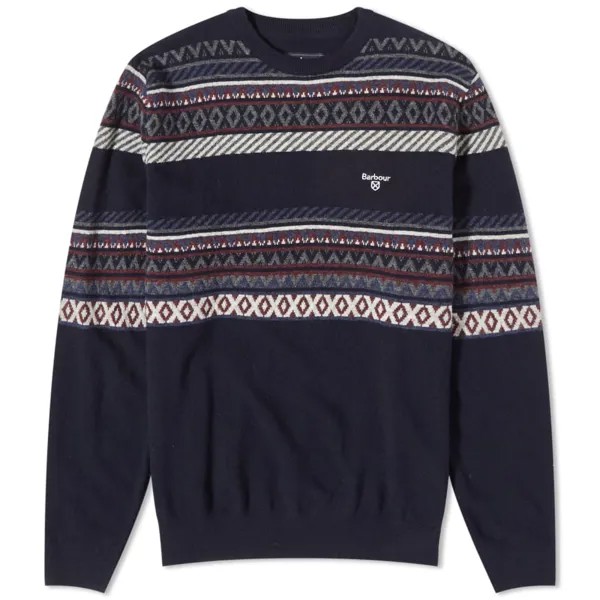 Вязаная кофта Barbour Winterborne Fairisle Crew