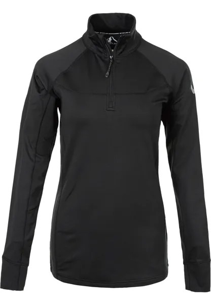 Футболка Whistler Funktions Langarm Blume, цвет 1001 Black
