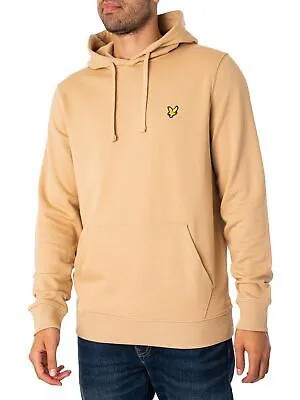 Мужской пуловер с капюшоном Lyle - Scott, бежевый