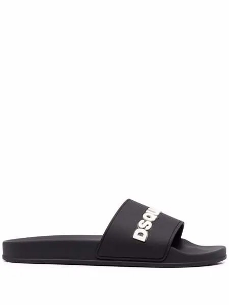Dsquared2 шлепанцы с тисненым логотипом