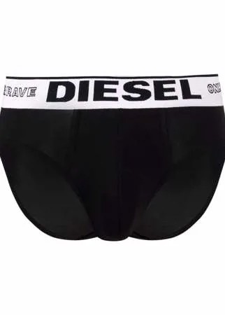 Diesel трусы-брифы с логотипом