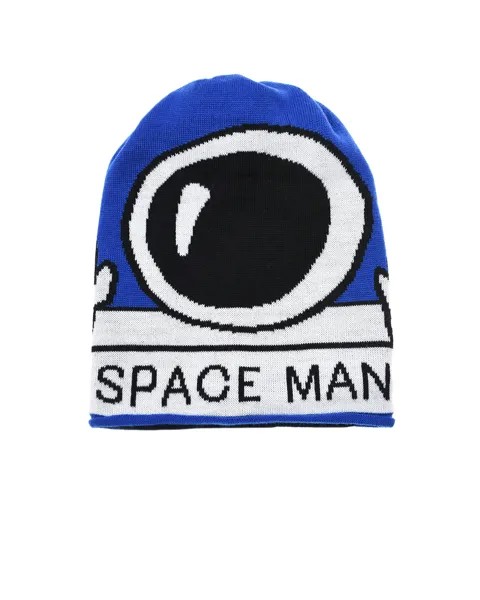 Синяя шапка с декором Space man Catya детская