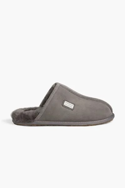 Тапочки из овчины AUSTRALIA LUXE COLLECTIVE, серый