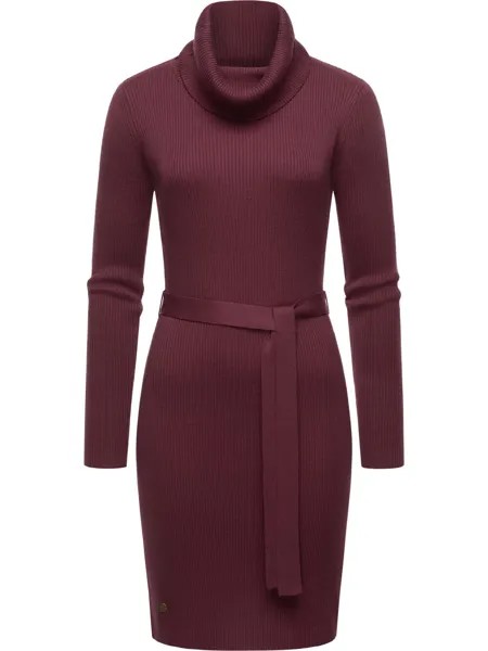 Вязанное платье Ragwear Miyya, бордо