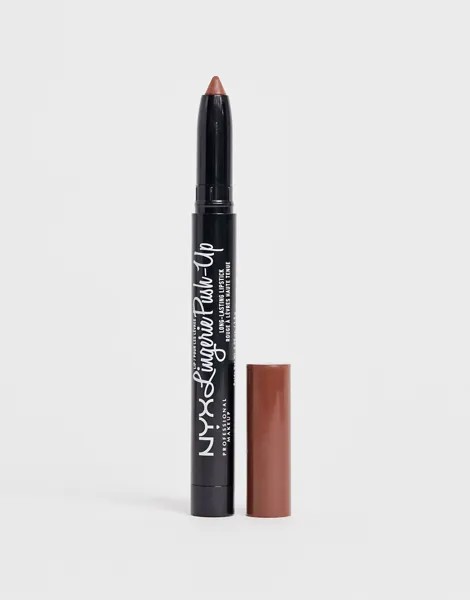 Матовая губная помада NYX Professional Makeup - Lip Lingerie (Teddy)-Красный