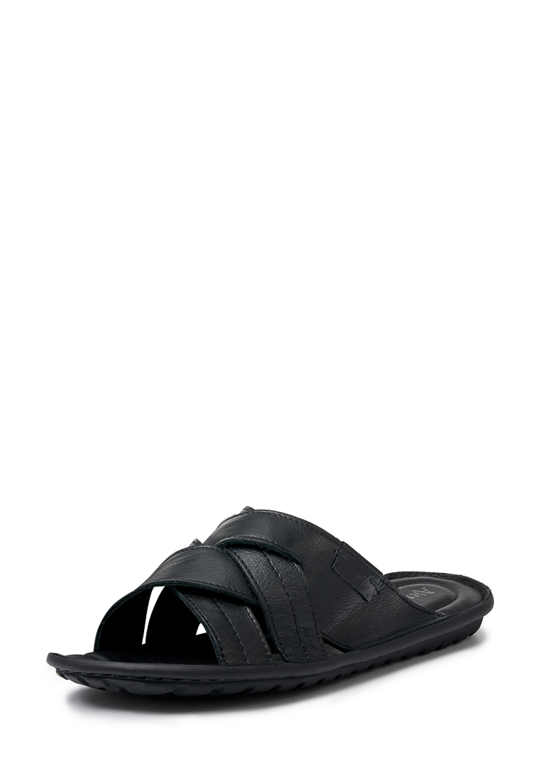 Шлепанцы мужские Alessio Nesca Comfort TR-AMR-046A черные 43 RU