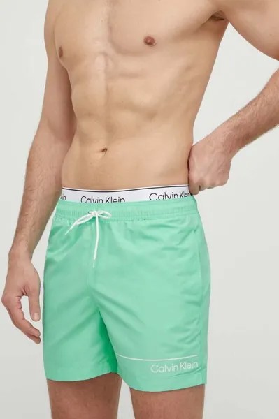 Плавки Calvin Klein, зеленый