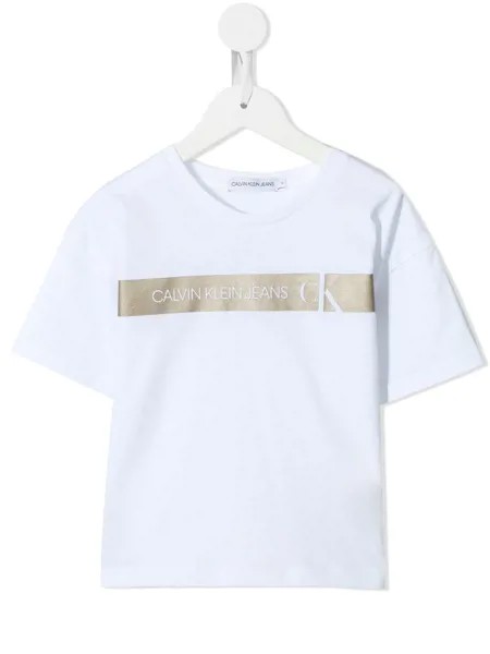 Calvin Klein Kids футболка с логотипом