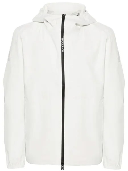 Woolrich двухслойная куртка Pacific с капюшоном, белый