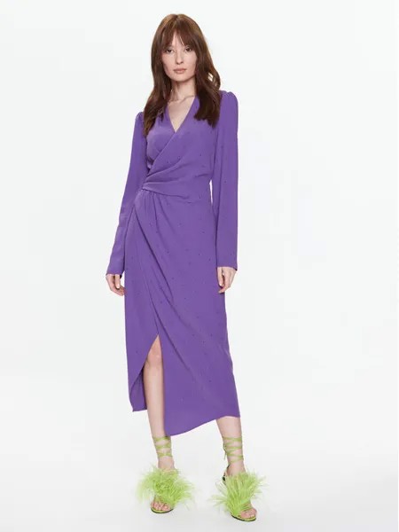 Коктейльное платье стандартного кроя Silvian Heach, фиолетовый