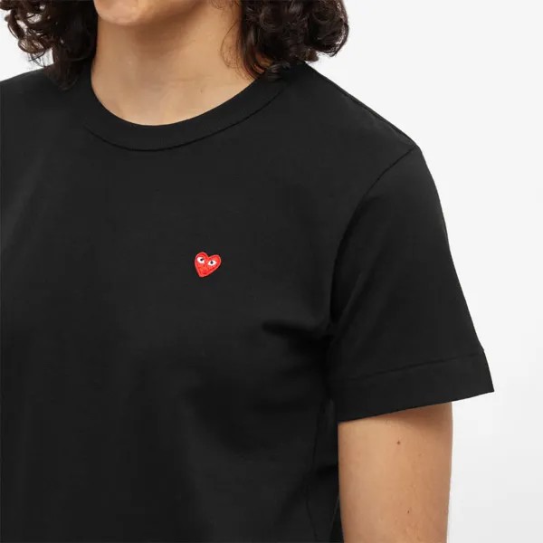 Футболка Comme des Garcons Play Women's Little Red Heart Tee