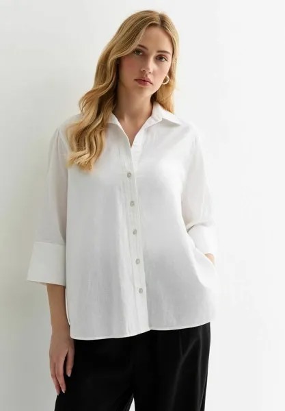 Рубашка 3/4 SLEEVE New Look, белый