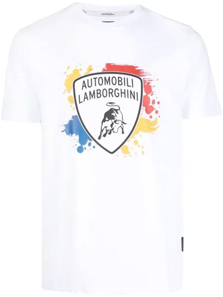 Automobili Lamborghini футболка с графичным принтом