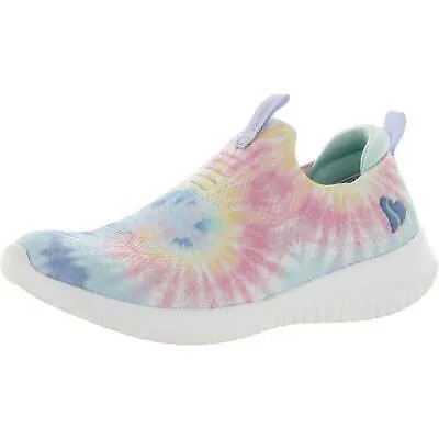 Skechers Girls Ultra Flex Groovin Vibes Синие кроссовки Кроссовки BHFO 9882