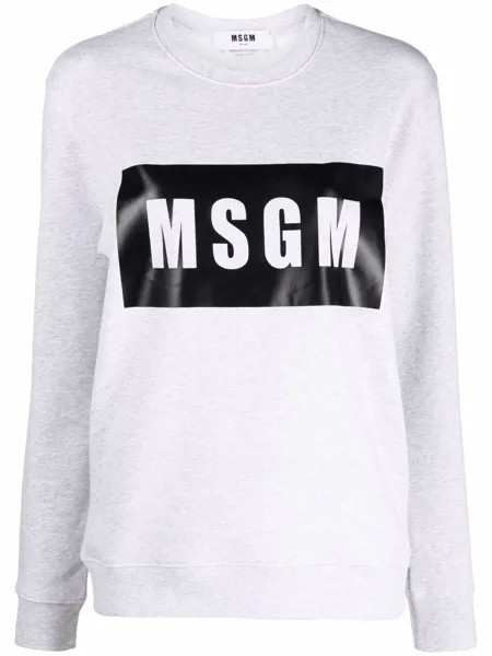 MSGM толстовка с логотипом