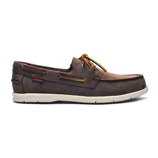 Топсайдеры Sebago Naples Nubuck, коричневый